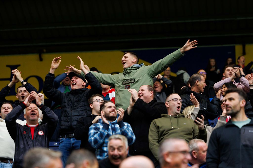 Fan Gallery: Cider Army at Deepdale - Bristol City FC