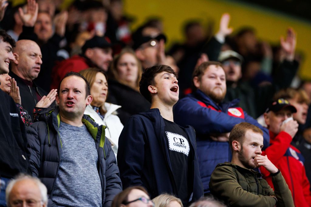 Fan Gallery: Cider Army at Deepdale - Bristol City FC