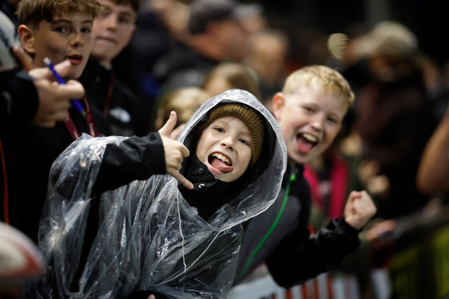 Fan gallery: A wet and windy win! - Bristol Bears Rugby